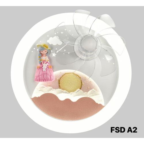 plafonnier ventilateur 500 mm - 80 W