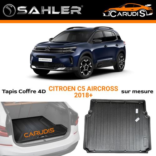 Tapis de coffre 4D Citroen C5 Aircross sur mesure imperméable antidérapant et sans odeur
