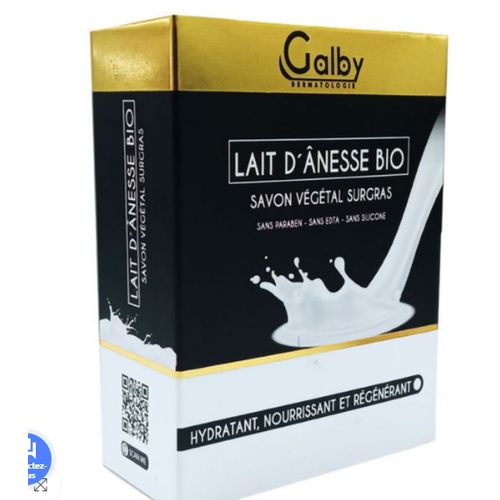 GALBY savon au lait d'anesse