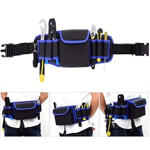 Sac de Rangement pour Électricien, Sac à Outils Multifonction avec Compartiments