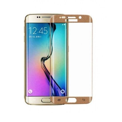 Verre incassable Protection Bord incurvé Pour Samsung Galaxy S6 Edge Plus -Dore