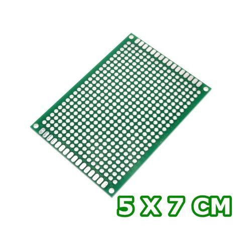 Platines d'essai Breadboard double faces, 50 x 70 mm