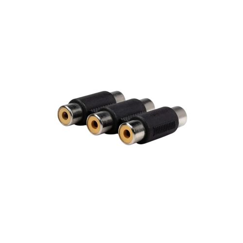 Adaptateur RCA triple femelle vers triple femelle audio/vidéo 3 RCA