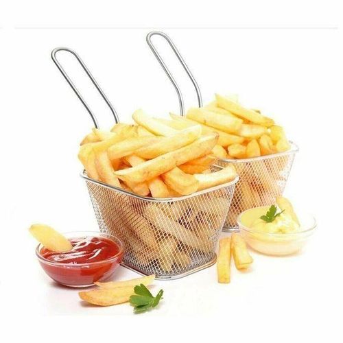 Passoire et Mini friteuses, panier maille frites, Mini paniers de frites