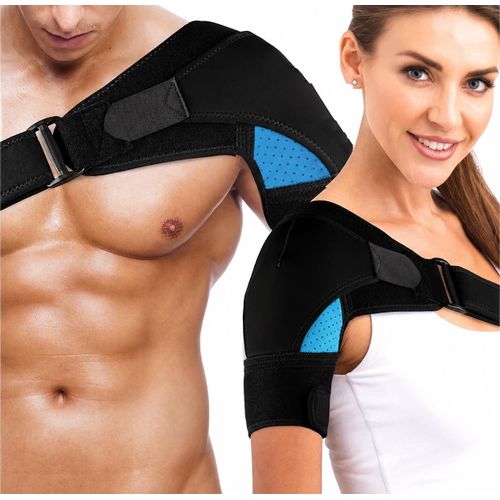 Attelle de Soutien et de Compression Ajustable pour Hommes & Femmes – Idéale pour le Soutien de l’Épaule