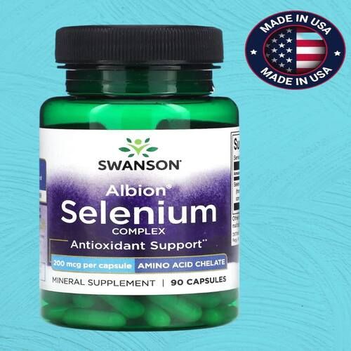 sélénium d'Albion, 200 mcg, 90 capsules