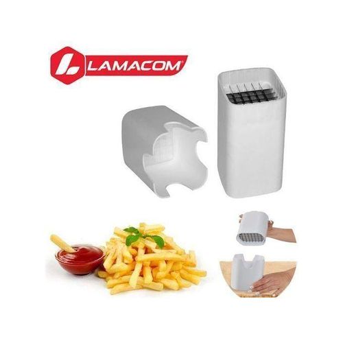 Lamacom COUPE FRITES POUSSOIR. DECOUPE MANUELLE DES POMMES DE TERRE