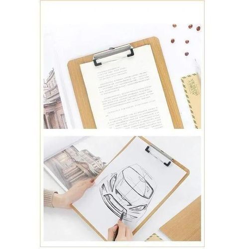 Bloc-notes en bois – format A3 – fourniture scolaire et de bureau