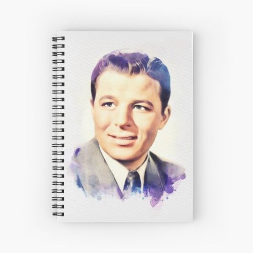 Jack Carson, Movie Legend Spiral Notebook Bloc note