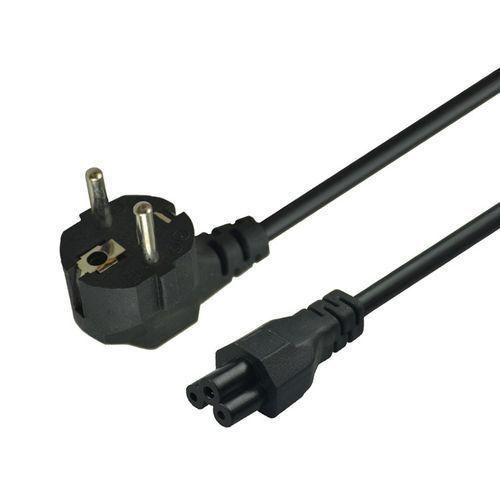Cordon d'alimentation AC EU pour ordinateur portable, câble de connexion pour PC