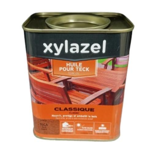 Huile de teck Teak Oil Nourrit,Protège et embellit le Bois 750ML