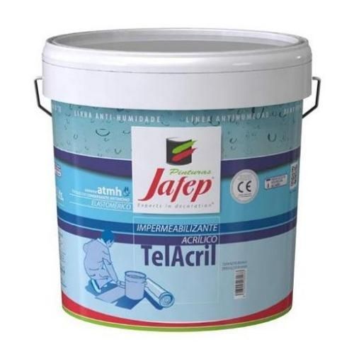 Telacril Membrane continue hautement élastique à haute résistance aux intempéries, Pour l’imperméabilisation des terrasses, toitures 20kg Rouge