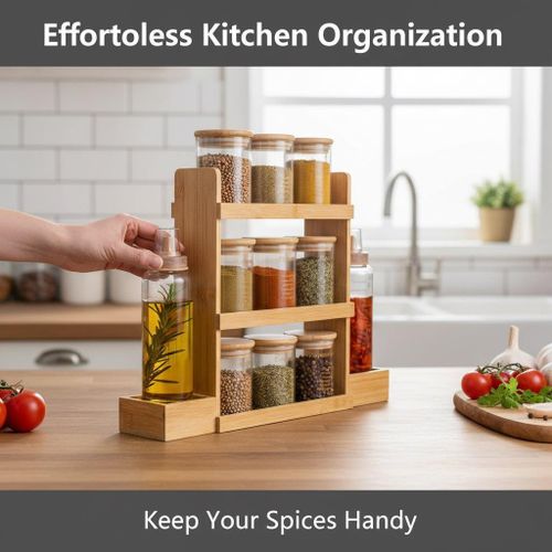 Rangement pratique pour huiles vinaigres et pices