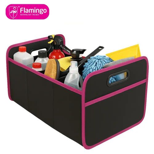 Sac de Stockage et Rangement 2 en 1 Motif -Flamingo - Organisateur de Vetements et Couettes Grande Capacite 15 Kg