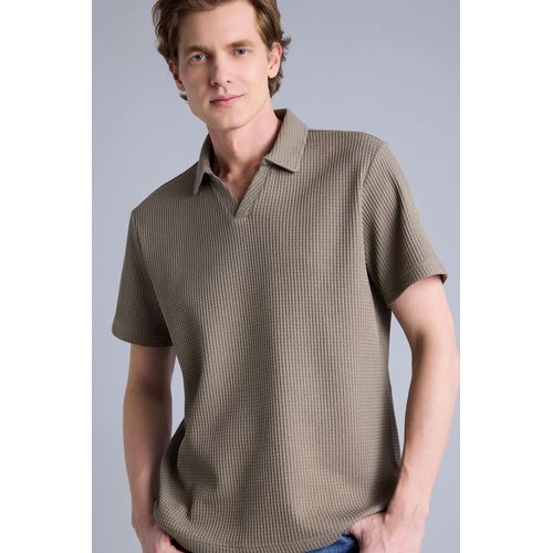 Polo à manches courtes Coupe régulière Homme Teck