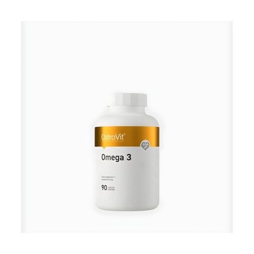 Complément alimentaire - Huile de Poisson Omega 3 1000mg (180mg EPA, 120mg DHA) - Soutien Cardiovasculaire & Cérébral - 90 Capsules (90 Portions)