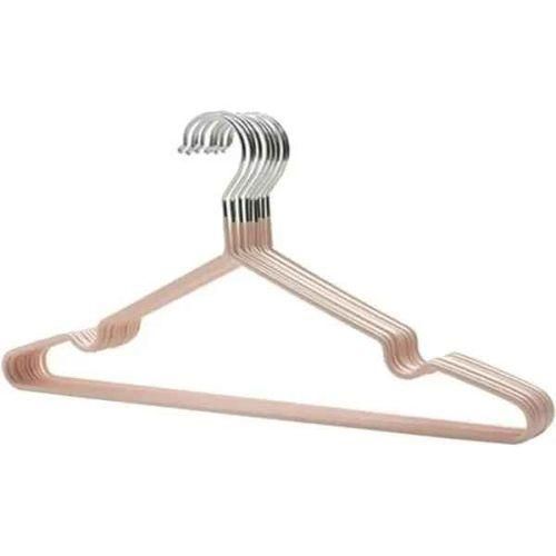 8 Pieces Cintre en metal pour Porte-manteaux Antidérapant