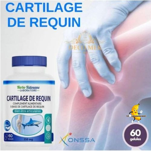 Cartilage de Requin - arthrite 60 gélules 350 mg