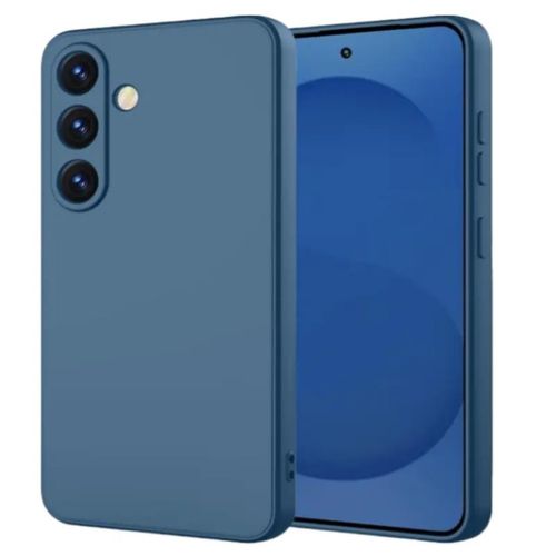 Coque Samsung Galaxy A34 5G Bleu en Silicone Liquide – Protection Antichoc et Anti-Rayures