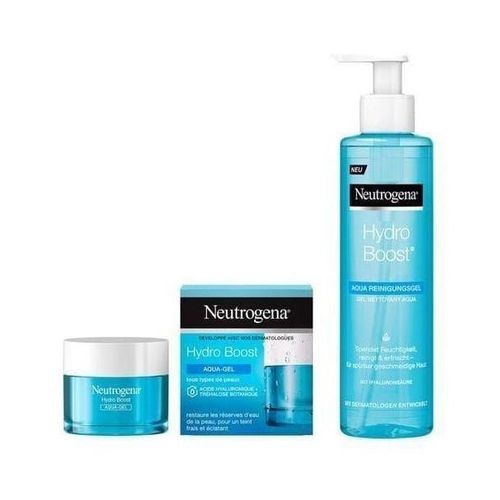 Gel nettoyant hydratant 200ml + Aqua gel Hydro Boost 50 ml hydratante visage