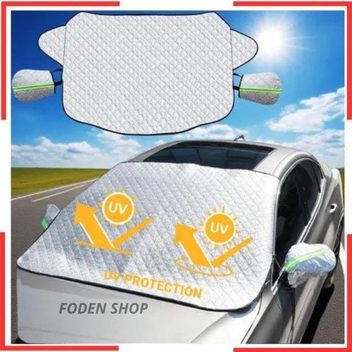 Protege Pare Brise de voiture,couverture de Protection contre la neige, Protection solaire,double usage,housse extérieure voiture Anti UV,