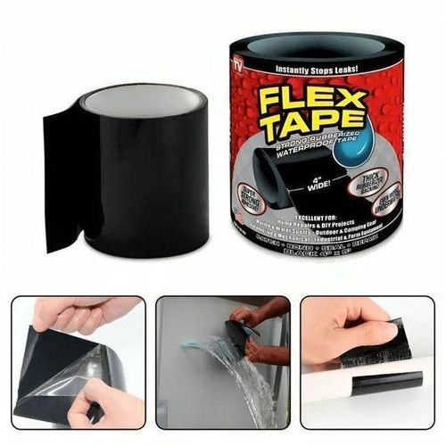 Flex Tape Rubberized Waterproof Adhesive Tape - Couleur et designe aleatoire