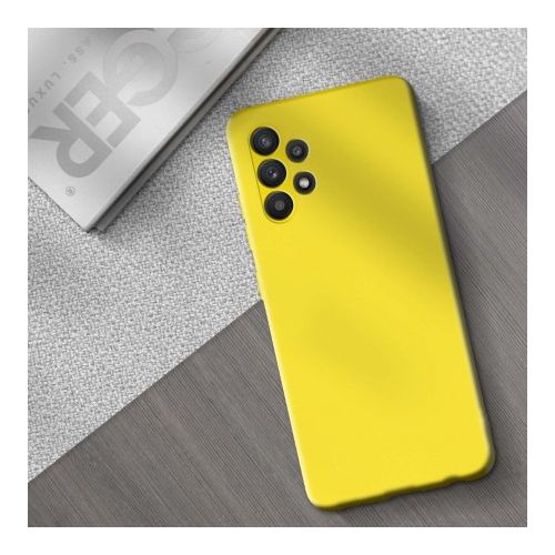 Pochette silicone Samsung Galaxy A72 Dane Top produit Jaune