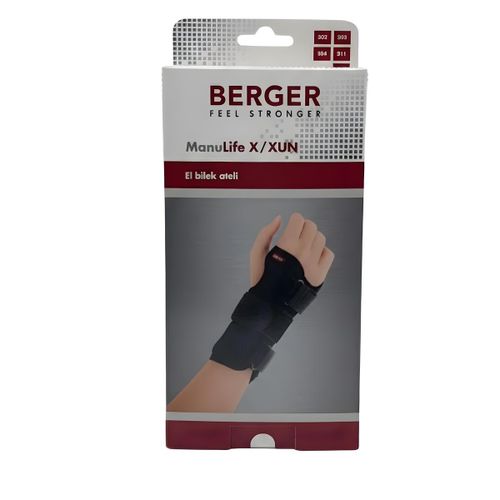 Attelle de Poignet ManuLife - Soutien et Stabilisation - Pour Poignet Droit, Taille Standard