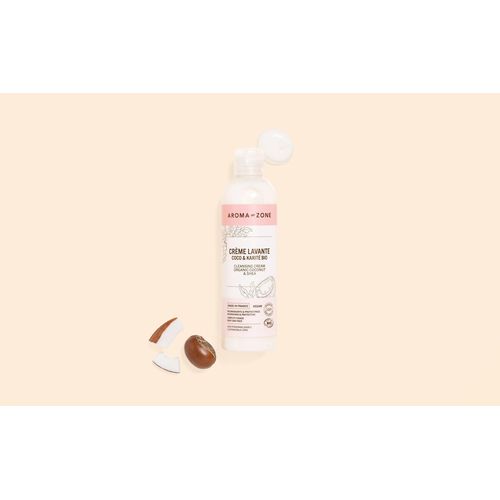 AROMA ZONE Crème lavante Coco & Karité - de 250 ml