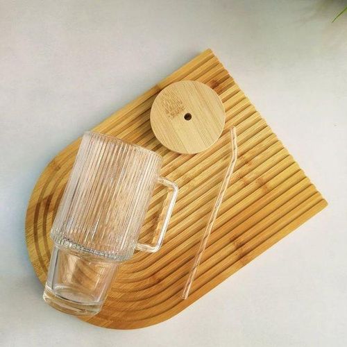 Gobelet en verre élégant