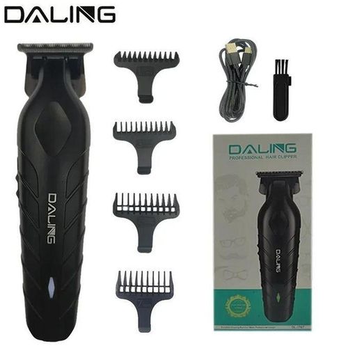 Daling DL-1767 nouvelle tondeuse à cheveux sans fil portable, tondeuse à cheveux professionnelle pour hommes avec chargement USB Machine de coupe de cheveux