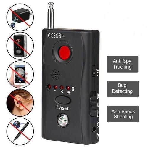 Détecteur De Bug Anti-Espion CC308+ - Anti Espion - Caméra Cachée - caméra espion WIFI Micro espion