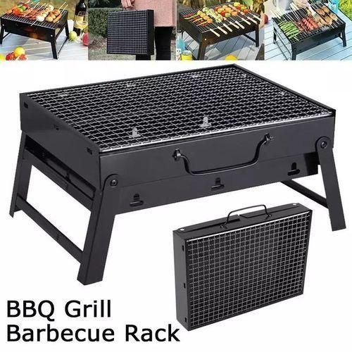 Barbecue De Table Portable Avec Grille Résistante À Haute Température