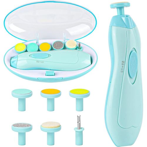 Lime Électrique Bébé – Coupe et Limage Doux des Ongles en Toute Sécurité