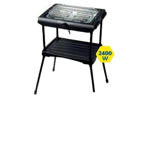 Barbecue sur pieds BBQ-294 2400 W - Ailes latérales - Noir