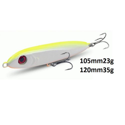 LEYDUN-Appt lrigide pour la pche au bar 105mm23g 120mm 35g