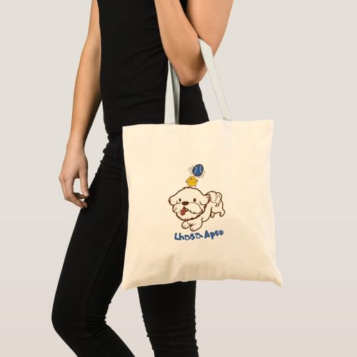 Tote Bag Lhasa apso bubu et petit poulet guagua Unique, haute qualité