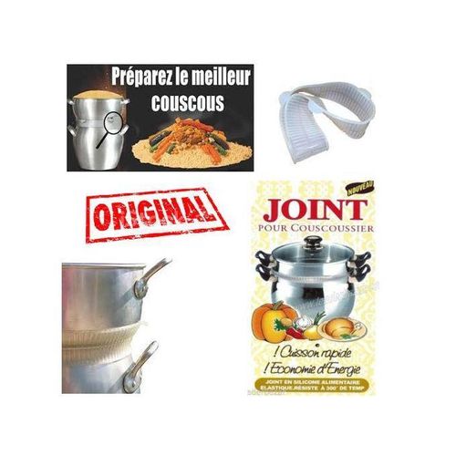Couscous Joint en silicone pour préparer le meilleur couscous et rapide de 6 à 15 litres