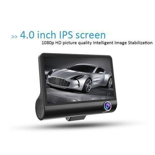 Car Dvr Caméra Voiture DVR 3 Lens Enregistreur Vidéo Full HD 1080P WDR Cam Dash Vision Nocturne Full HD Arrière Super Angle Grand Angle Dash Cam