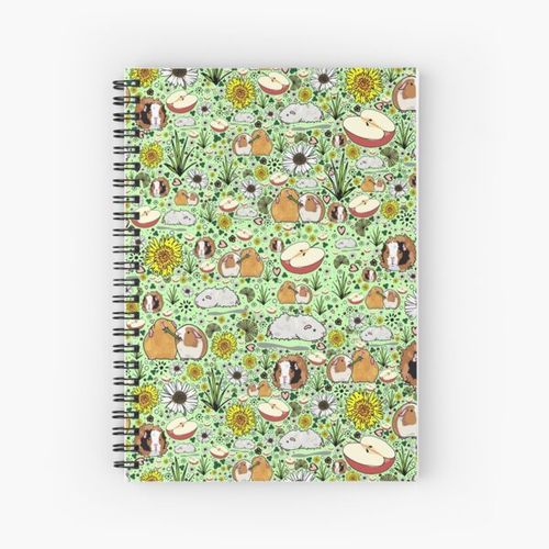 Guinea Pigs Spiral Notebook Bloc note