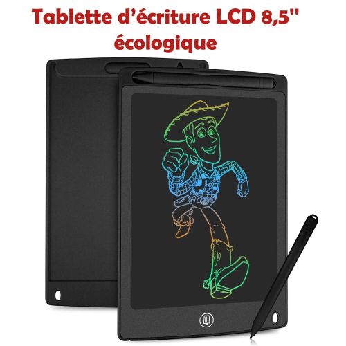 Tablette d’Écriture Magique 8.5 Pouces - Ardoise Numérique Portable -Idéale pour Dessin, Notes & Calculs