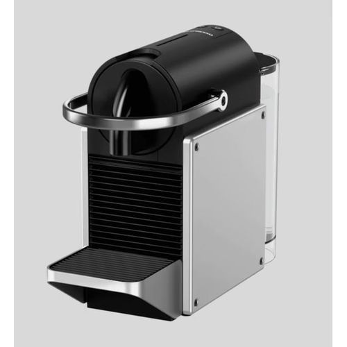 Cafetière - PIXIE SILVER - 0.7L - 19 bar - Arrêt automatique 2 mins + coffret 7 capsules