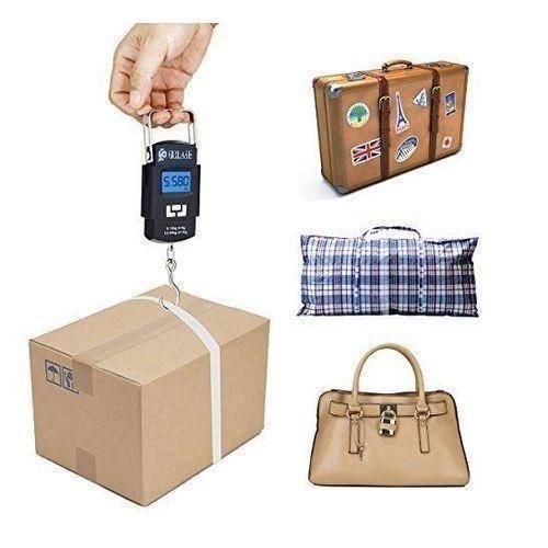 Balance lectronique de Voyage avec Crochet Idale pour Bagages jusqu 50 kg