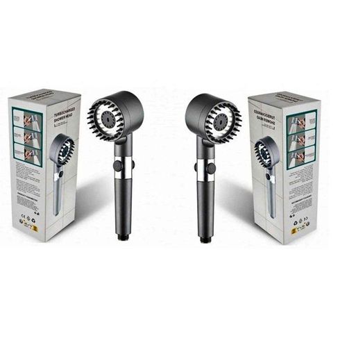 PACK 2 Pommeau de douche spa, 3 modes, réglable avec fonction de massage et filtration