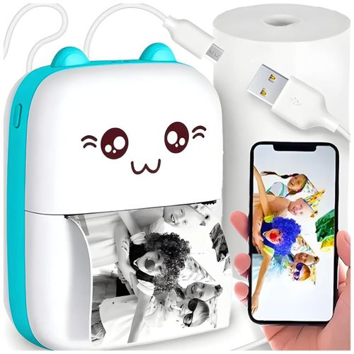 Mini imprimante thermique portable pour liste de voyage, note d'étude, travail, image de poche