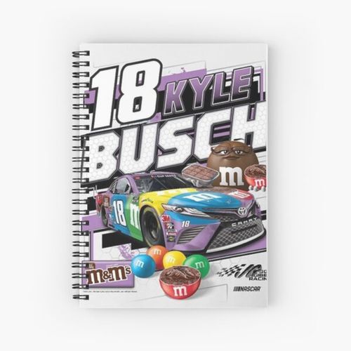 Kyle Busch Racing Spiral Notebook Bloc note