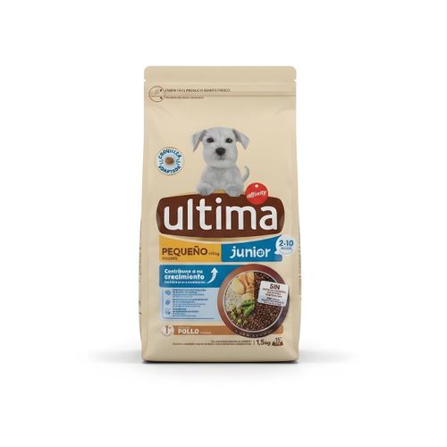 Alimentation pour chien - Croquettes pour chiot - Croissance et développement - 1,5 kg