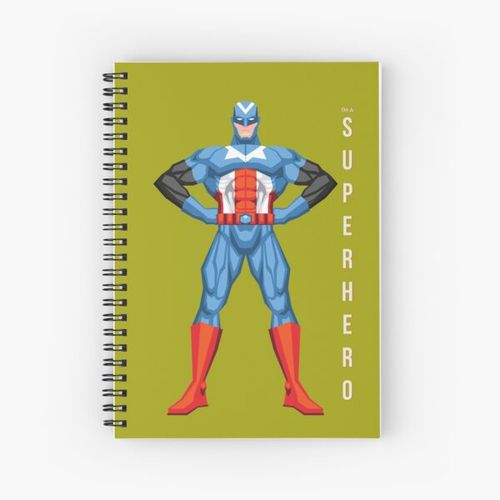 I'm a SuperHer 45 Spiral Notebook Bloc note