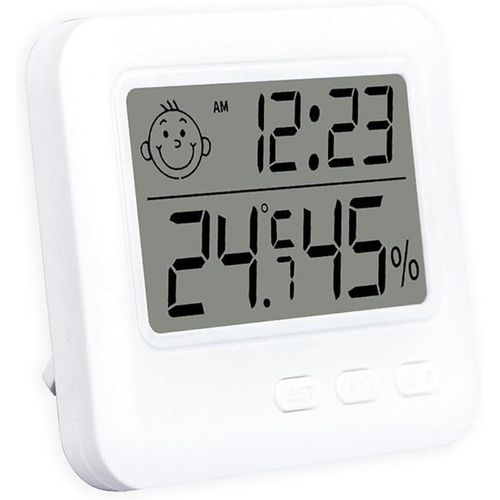 Thermomètre et Hygromètre D'intérieur Avec Alarme
