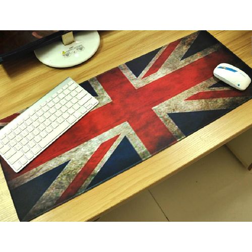 Tapis de souris Drapeau vitesse Grand XL 700mm x 300mm x 3mm